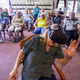 A group of senior citizens play VR at an event Gamer’s Gift attended. Photo courtesy of Dillon Hill.